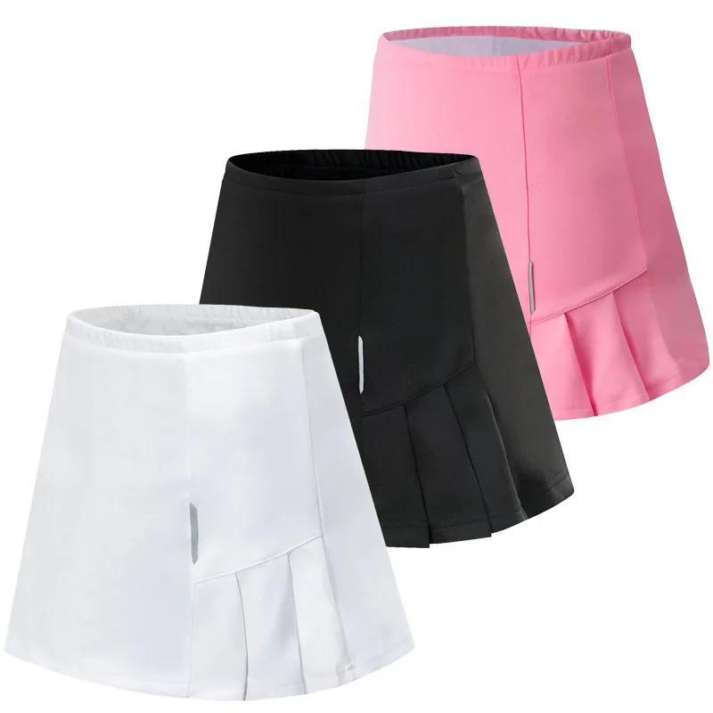 Jupe de sport pour femmes, séchage rapide, Tennis, Yoga, Badminton, Golf, taille courte, confortable