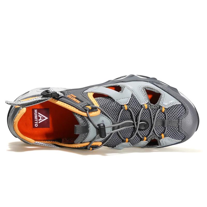 HUMTTO – chaussures de pataugeoire pour hommes, baskets de plage respirantes, de sport, de Trekking,