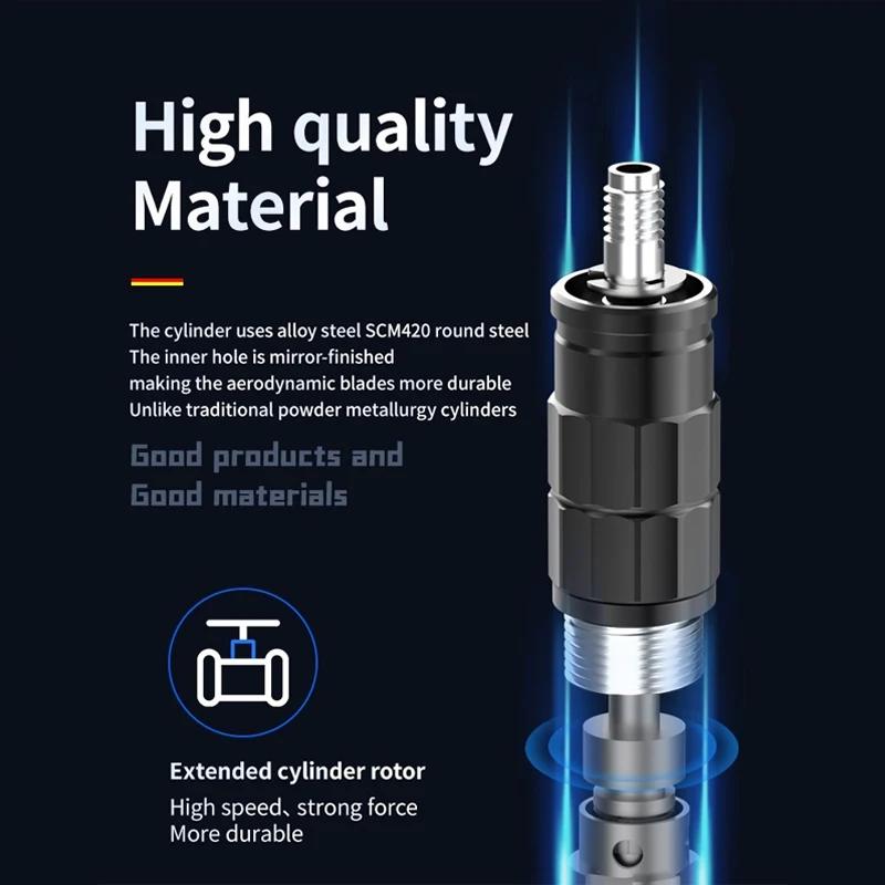 Mini machine à chanfreiner pneumatique, outil de chanfreinage d'ébavurage en métal, déterminer régla