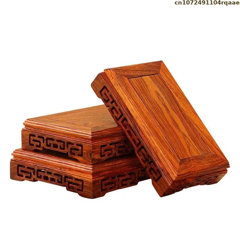 Pot de fleur debout avec socle en bois, étagère pour plantes bonsaï, table de tri, tour à bûches, éc