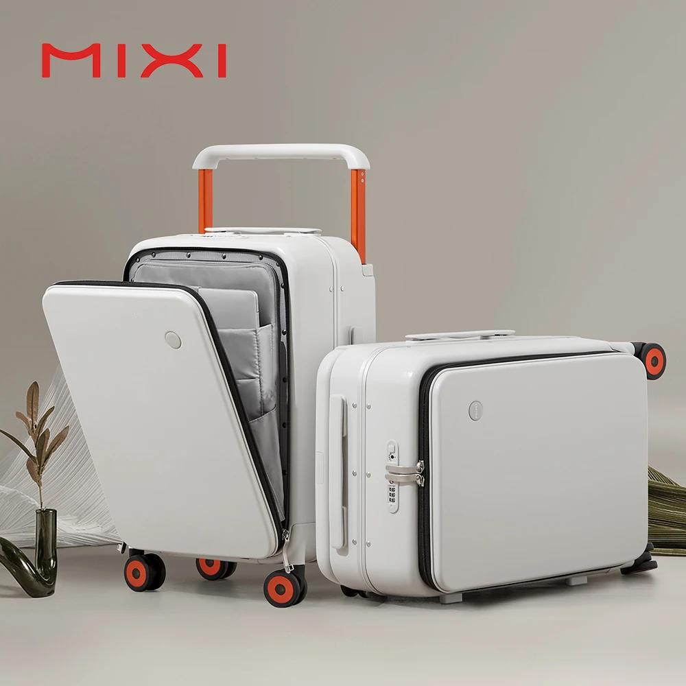 Valise Mixi 2026 Nouveau Design à Poignée Large, Bagage Cabine Homme, Valise de Voyage Femme, Trolle