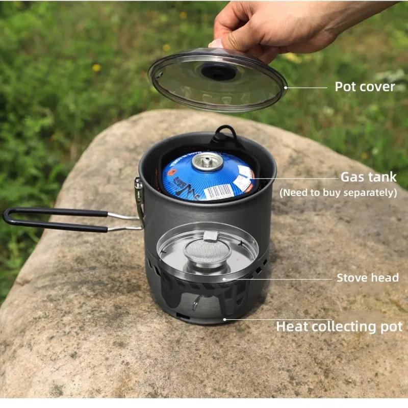 Bulin S2600 – poêle intégrée pour pique-nique, Camping, gaz sauvage, résistant au vent, Portable, ré