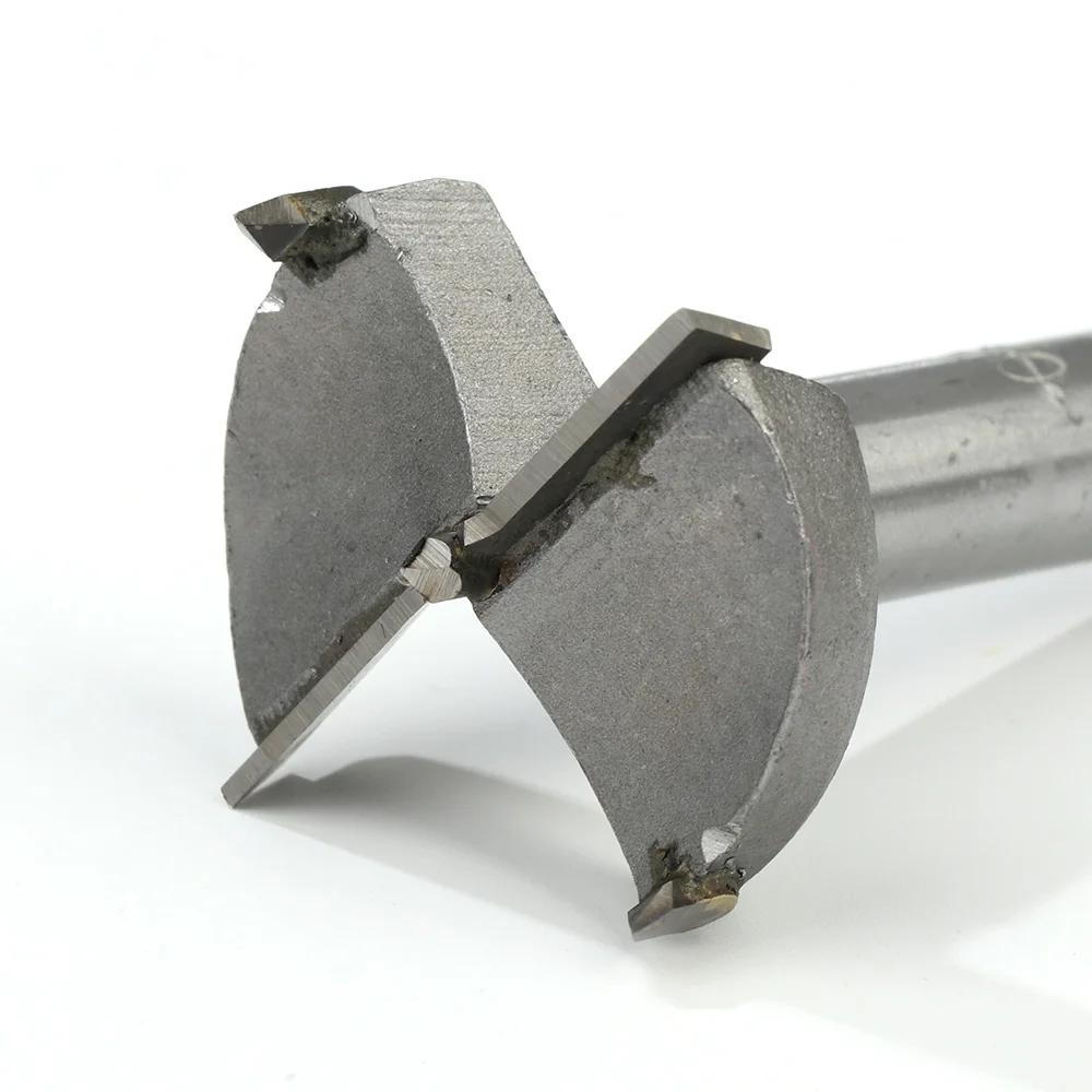 Forstner-Forets d'alésage en acier au carbone, travail de calcul, auto-centrage, scie cloche, carbur