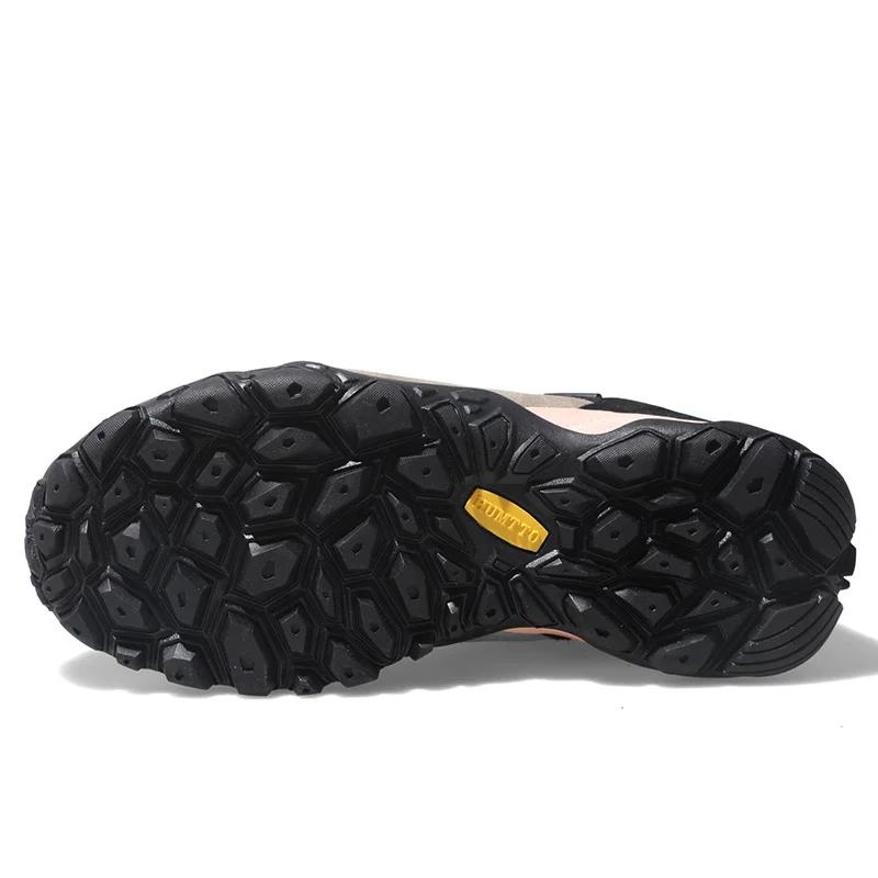 Chaussures de trekking imperméables HUMTTO pour femmes - Baskets cuir hiver 2024