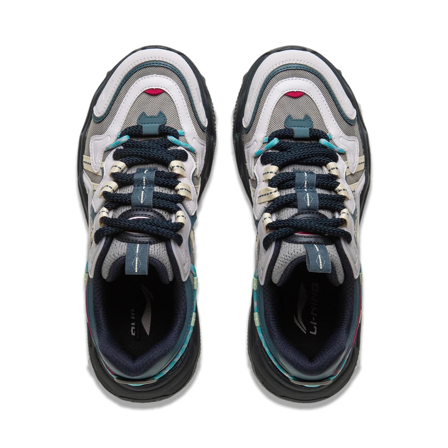 Li-Ning X-CLAW LITE 2 – chaussures de style de vie pour femmes, baskets rétro confortables et résist