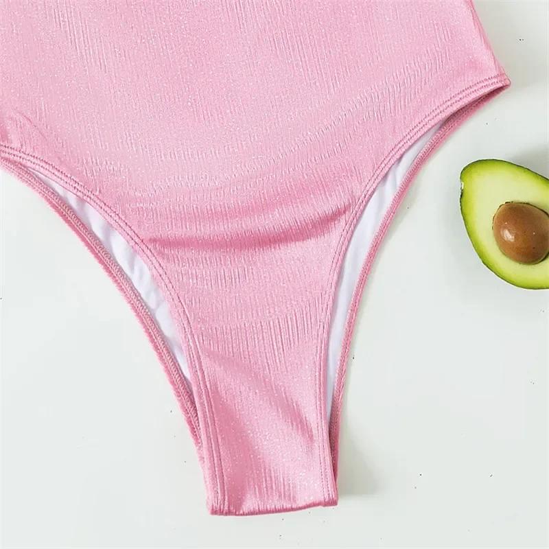 Sexy rose Push Up maillots de bain pour femmes une pièce maillot de bain femmes 2026 à armatures bod