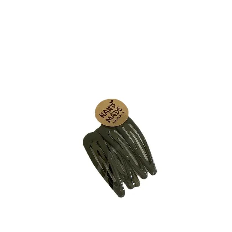 5 pièces/lot petits Clips BB pince latérale de cheveux délicate frange Simple épingles à cheveux tem