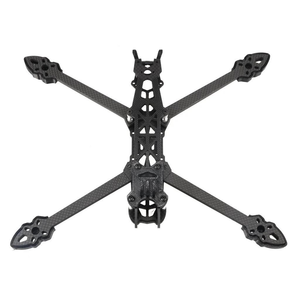 Mark4 7 pouces 295mm avec bras de 5mm cadre quadrirotor 3K fibre de carbone 7 "FPV Freestyle RC Dron