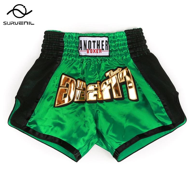 Short de boxe thaïlandaise pour adultes et enfants - Short Muay Thai satin NingMMA