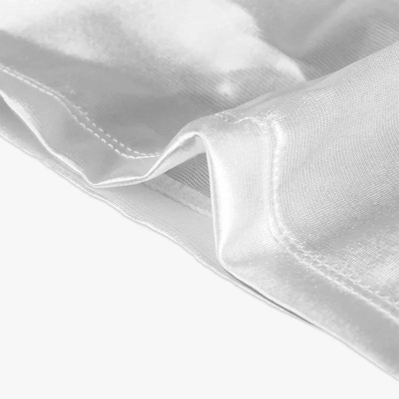 Haut court en Satin Sexy pour femmes, Bralette sans fil, Crochet, bretelles Spaghetti, T-shirt court