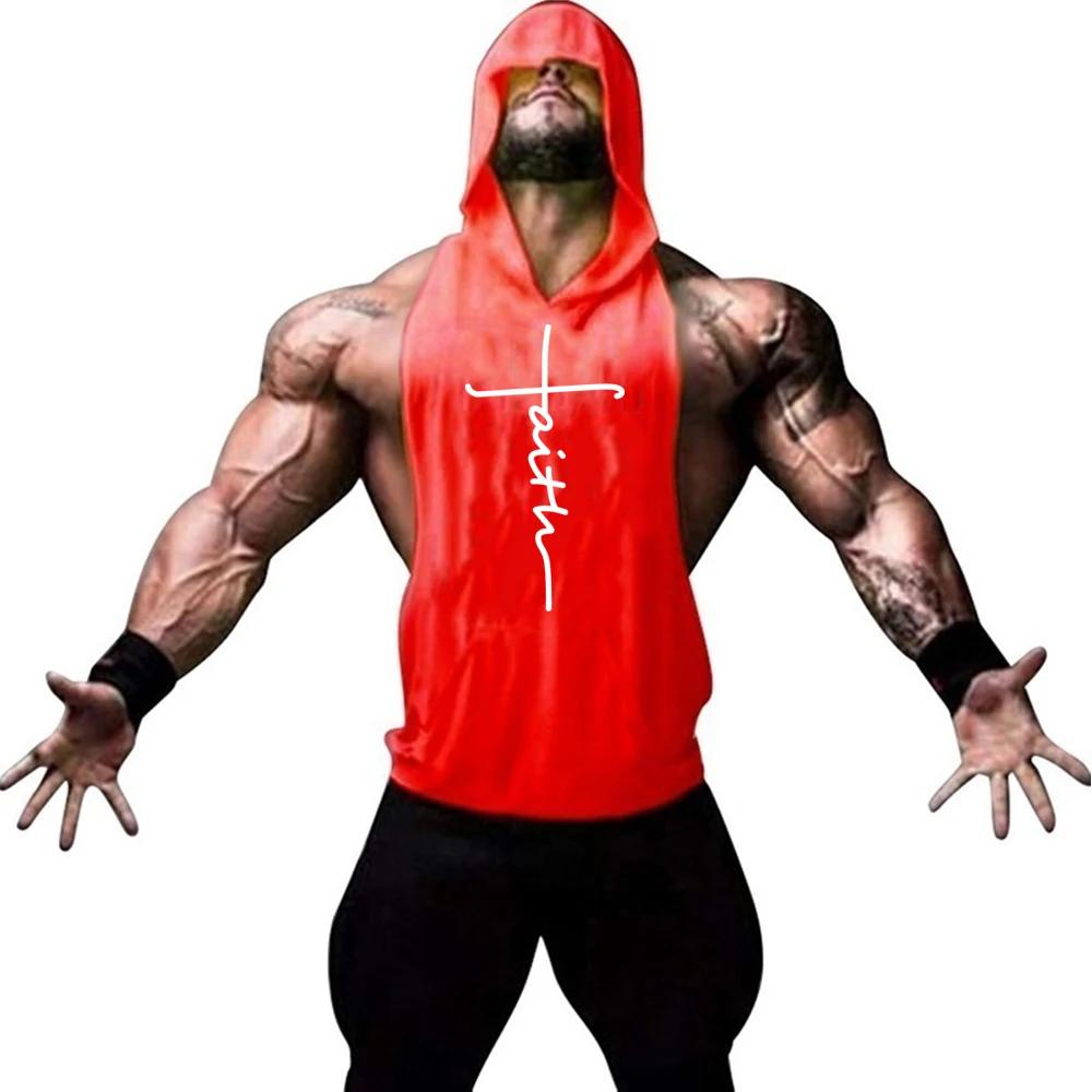 Gilet de sport musculaire pour homme, haut de fitness sans manches, gilet de course décontracté, con