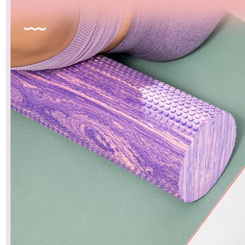 Rouleau de mousse Eva 30/45/60cm, colonne de Yoga, rouleau de Massage Pilates, tissu musculaire, blo