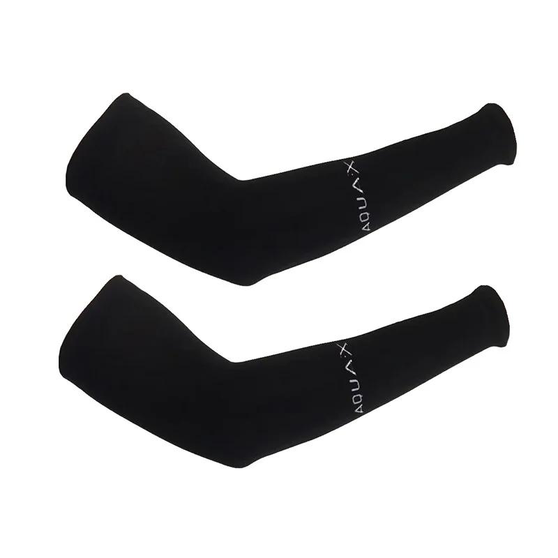 Manchons de bras solaires UV pour femmes et hommes, gants de cyclisme sans doigts, Cool Muff, couver