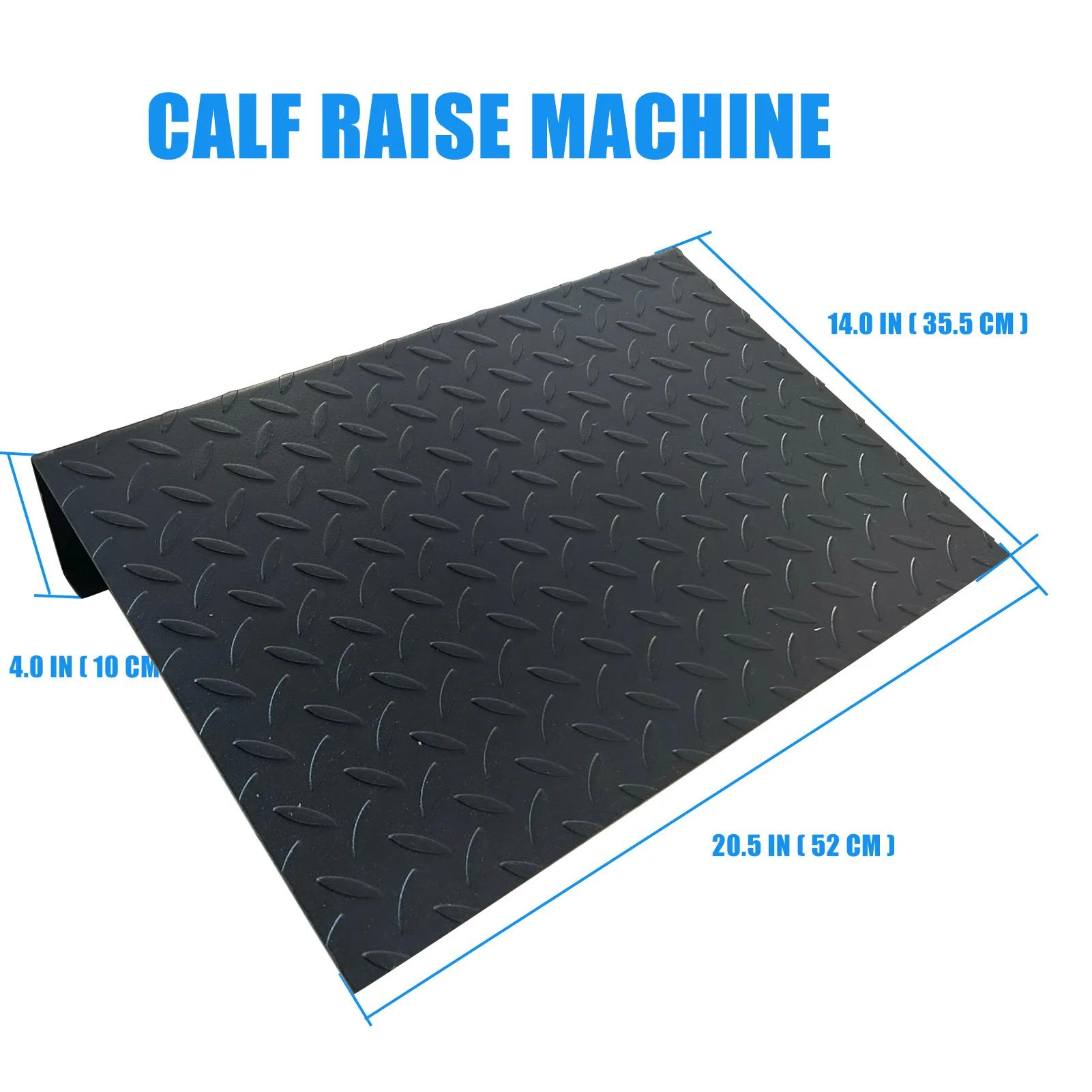 RapDuty-Planche inclinée extra large en acier, plate-forme de levage de mollet, cale de squat coordo