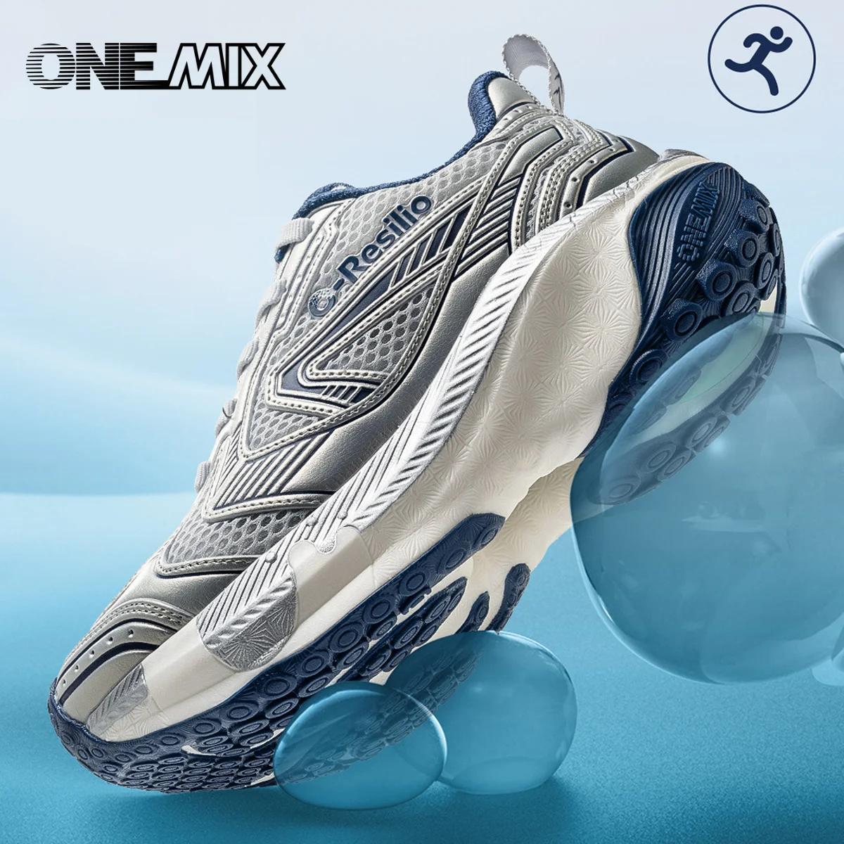 Chaussures de course ONEMIX 2026 légères - Amortissantes hommes femmes - Souples élastiques sport décontracté