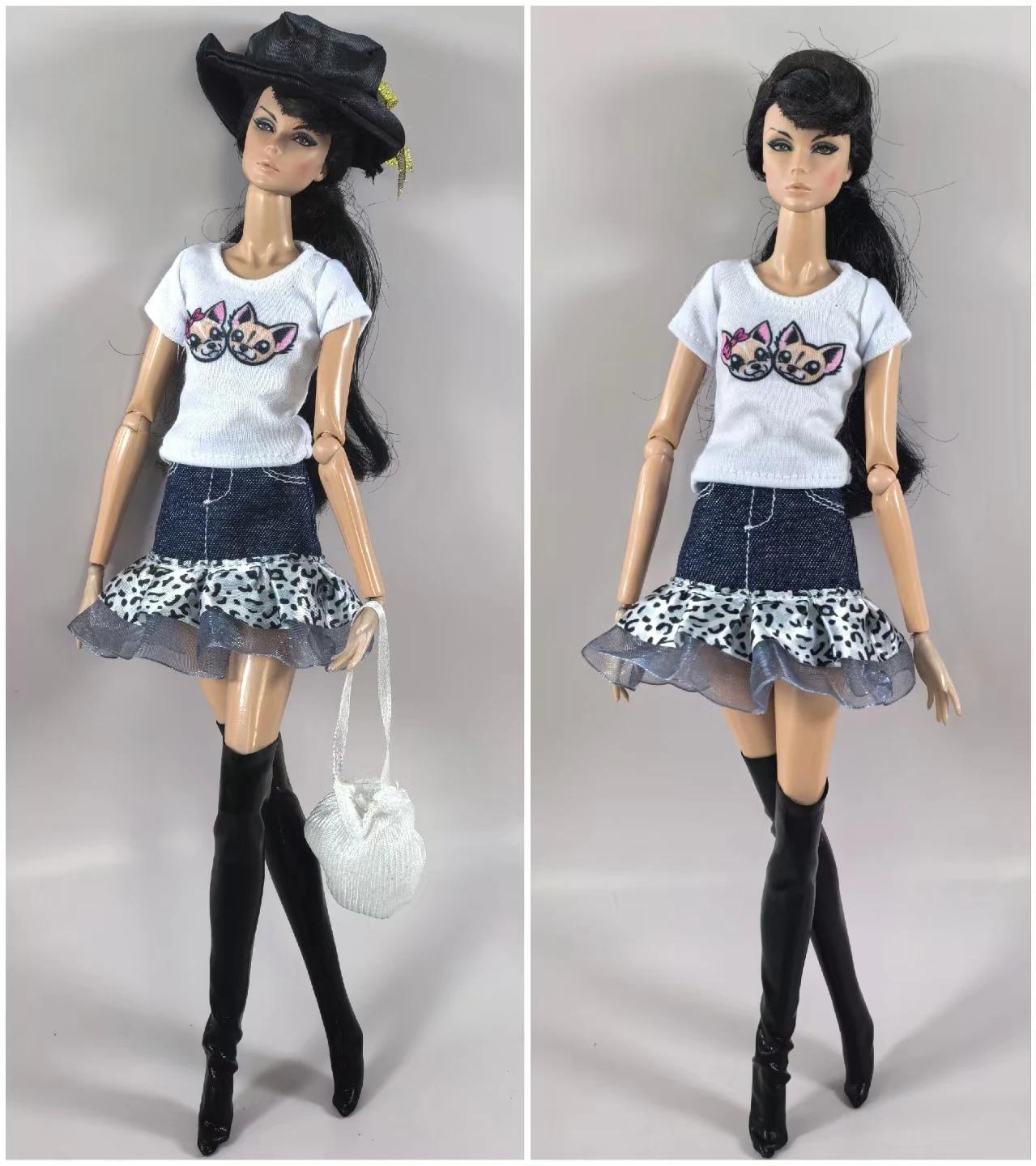 1 ensemble de vêtements de poupée, tenue de robe à l'échelle 1:6 pour poupée de 11.5 pouces 30cm, pl