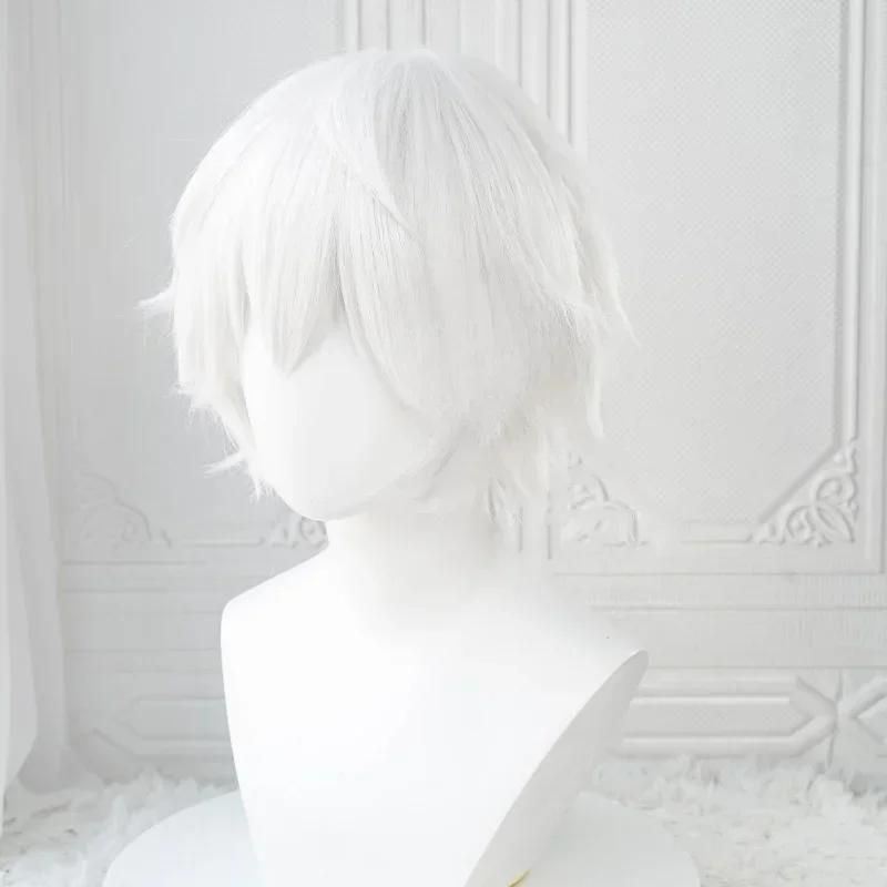 Anime Oke eki Ken Cosplay Perruques, Perruques Courtes, Patch pour les Yeux, Degré de Chaleur, Cheve