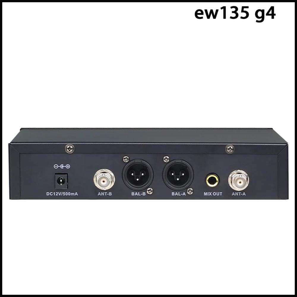 Microphone dynamique sans fil professionnel EW135G4 SKM9000, 2 canaux UHF, système EW100G4, DJ, kara
