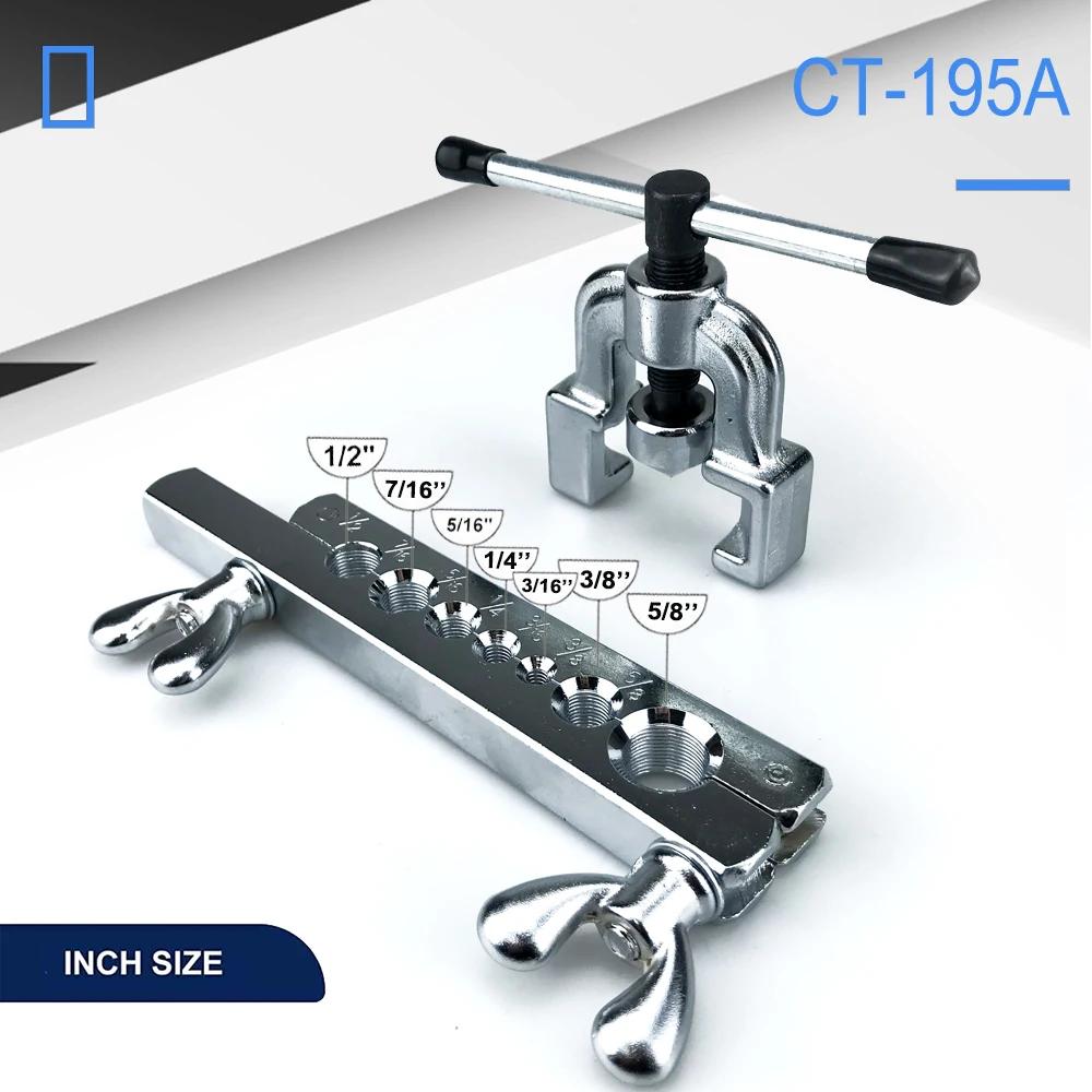 Extenseur de tubes en cuivre, Kit d'outils d'évasement à 45 degrés d'expansion de tubes en cuivre ut