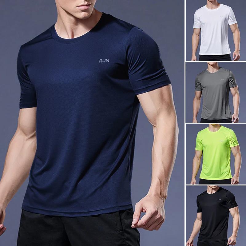 T-shirt sport été homme : séchage rapide, ample pour running et musculation fitness