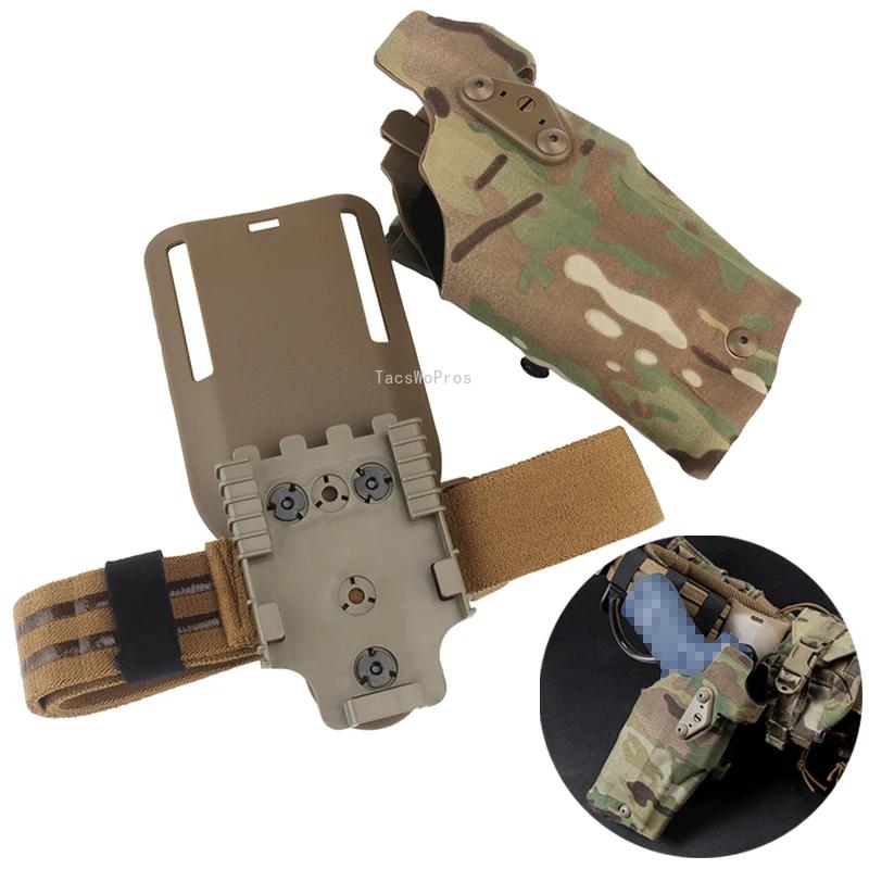 Étui pour pistolet de chasse à dégagement rapide, étui de Combat tactique pour droitier, pistolets d