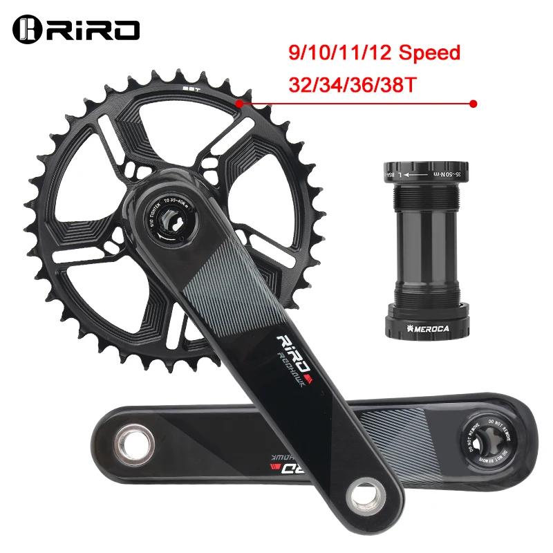Pédalier vélo montage direct carbone XX1 170mm - Plateau 32-38T 11/12 vitesses VTT performance