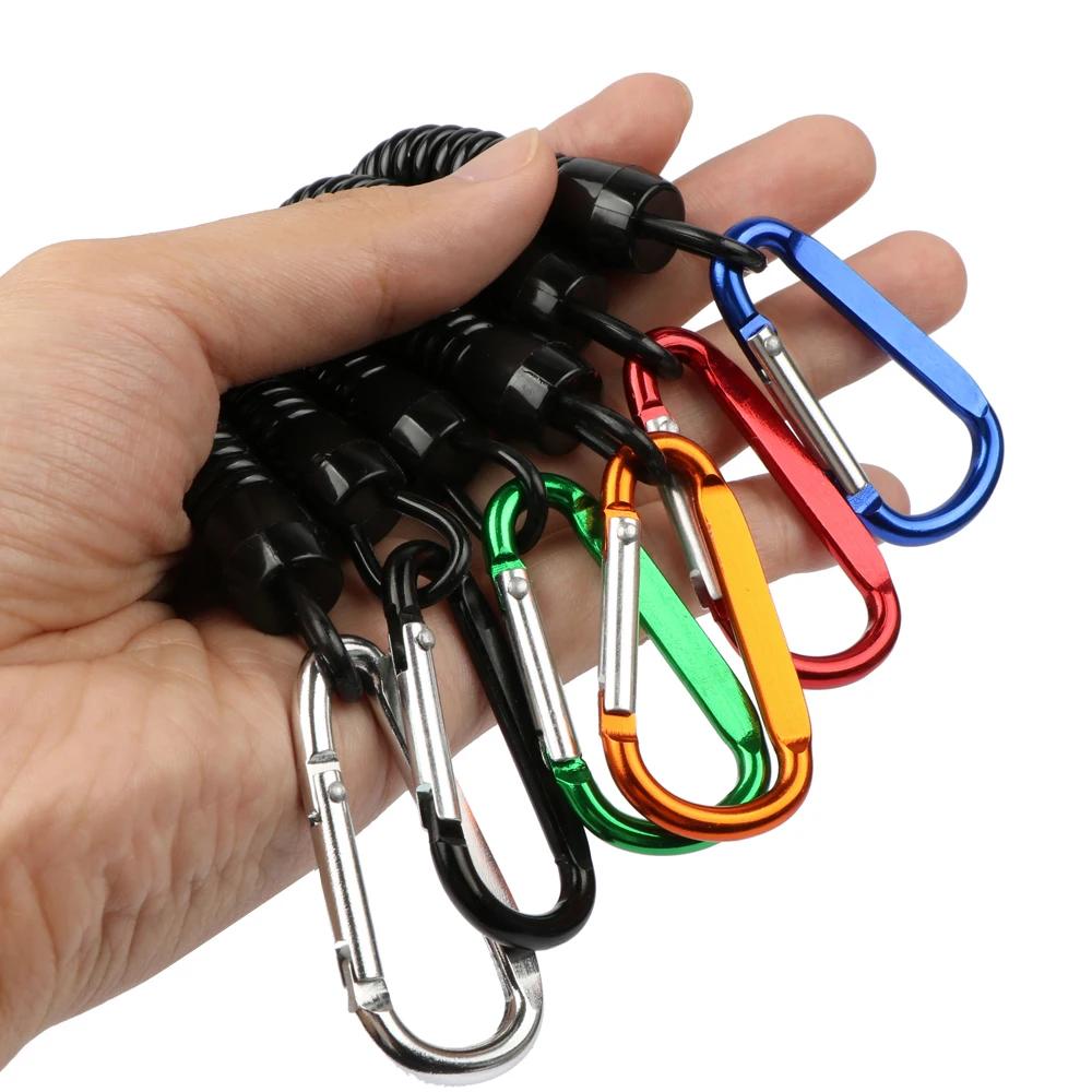 Goture 3 pièces lanière de pêche 12 cm/15 cm/18 cm corde de pêche en bateau attache enroulée rétract