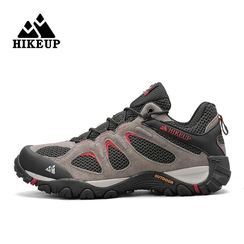 Chaussures de randonnée HIKEUP respirantes homme - Résistantes aux éclaboussures pour trekking