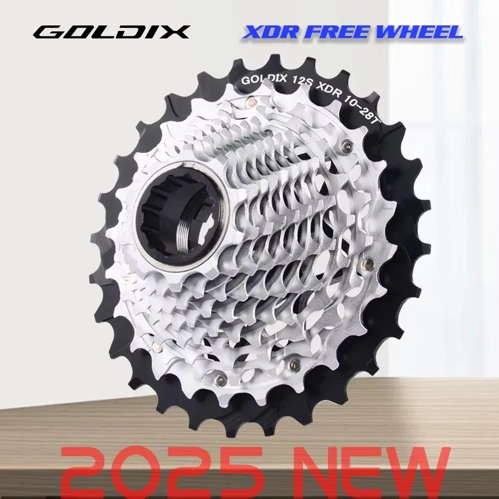 GOLDIX XDR Cassette 12 vitesses 28T 33T 36T Cassette K7 ultralégère 12V pour changement de vitesse é