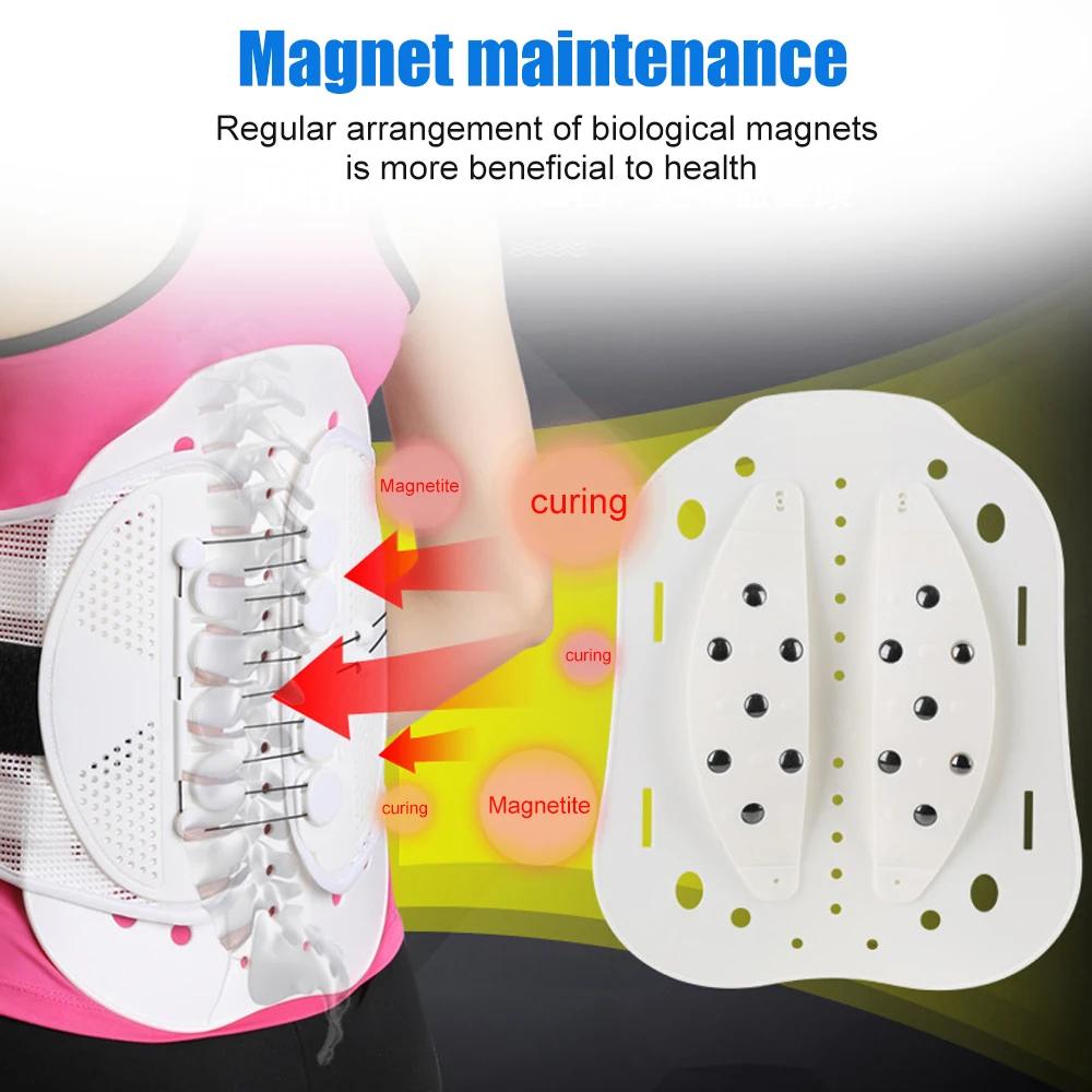 Ceinture de soutien lombaire avec système de poulie, attelle pour le bas du dos, ceinture dorsale po
