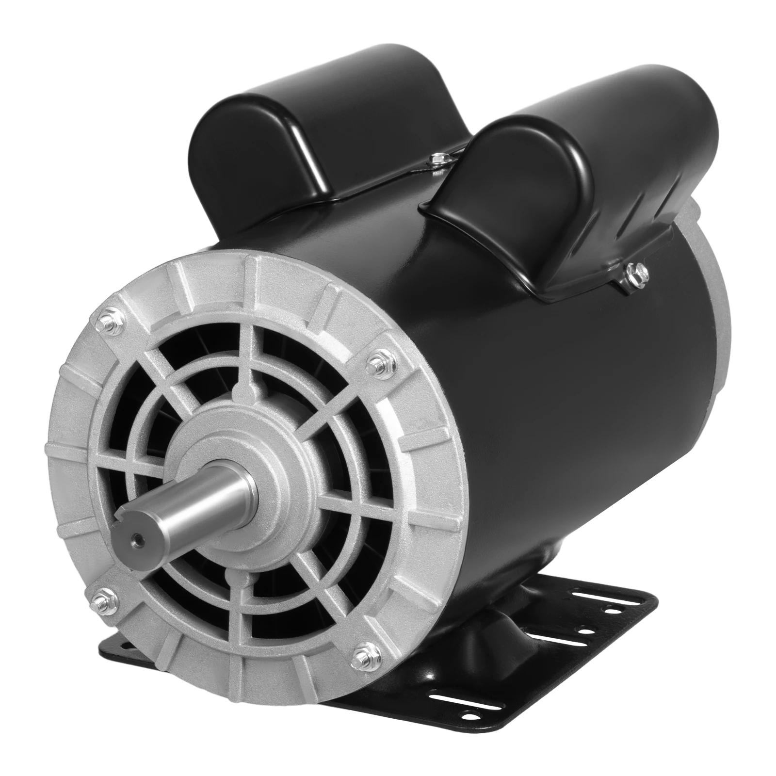 Moteur électrique de service de compresseur 5HP, 1 phase 143, cadre 5T, 3450 tr/min, arbre 7/8 ", 23
