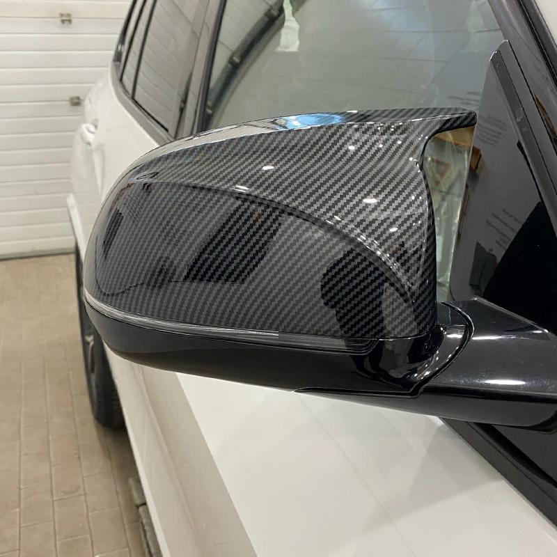 Pour BMW X3 G01 X4 G02 X5 G05 X6 G06 X7 G07 2018 2019 2020 M style noir rétroviseur couverture X3M L