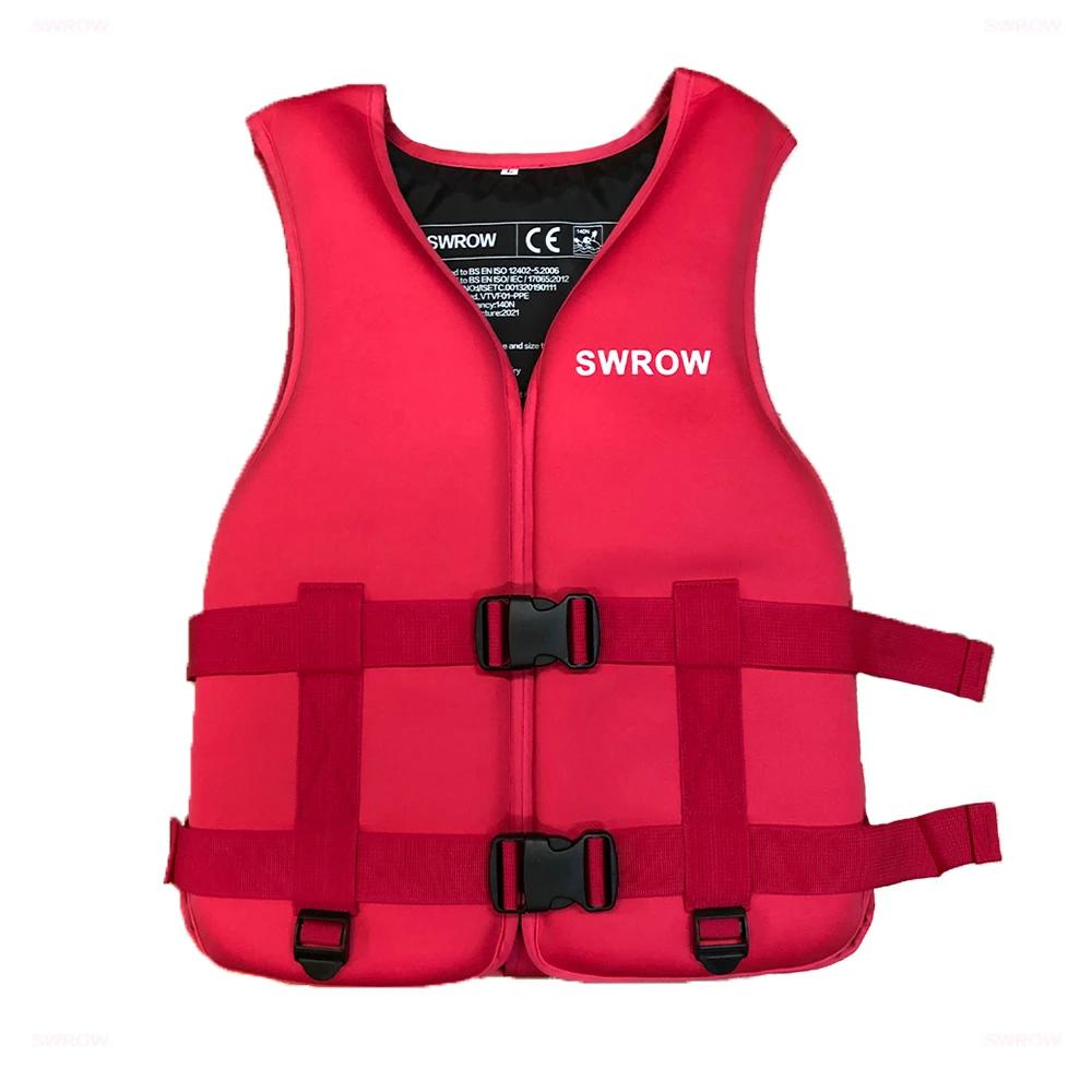 Gilet de sauvetage de natation en plein air pour adultes, combinaison de survie à flottabilité régla