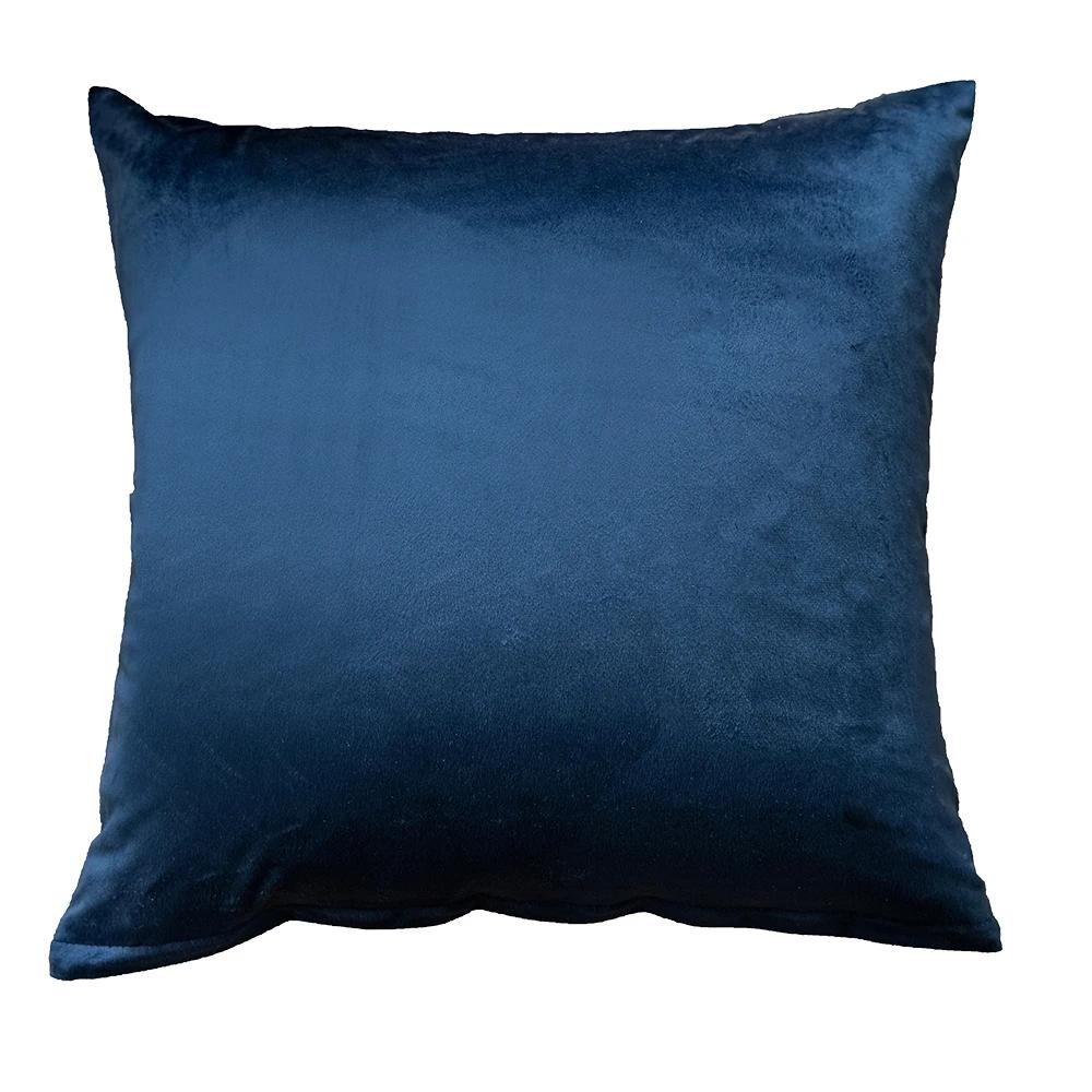 Housse de coussin en velours MACT, 2 pièces, douce, unie, décorative, carrée, pour canapé, chambre,
