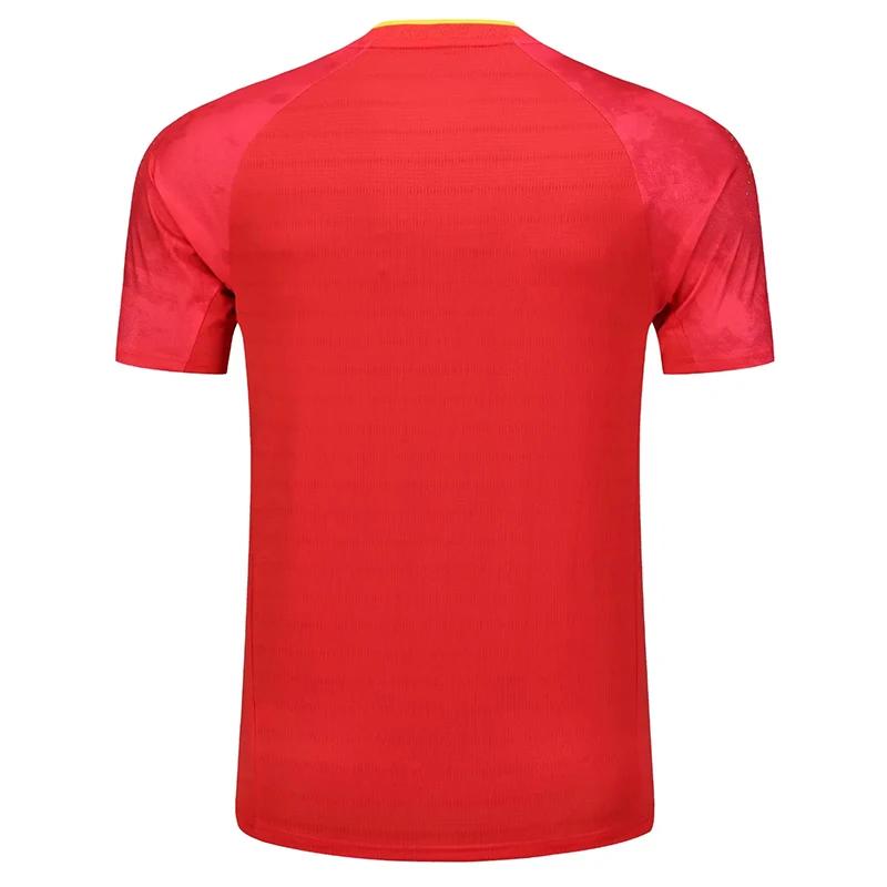 Chine Dragon équipe chemises de Tennis de Table shorts pour hommes femmes tennis ping-pong t-shirt m