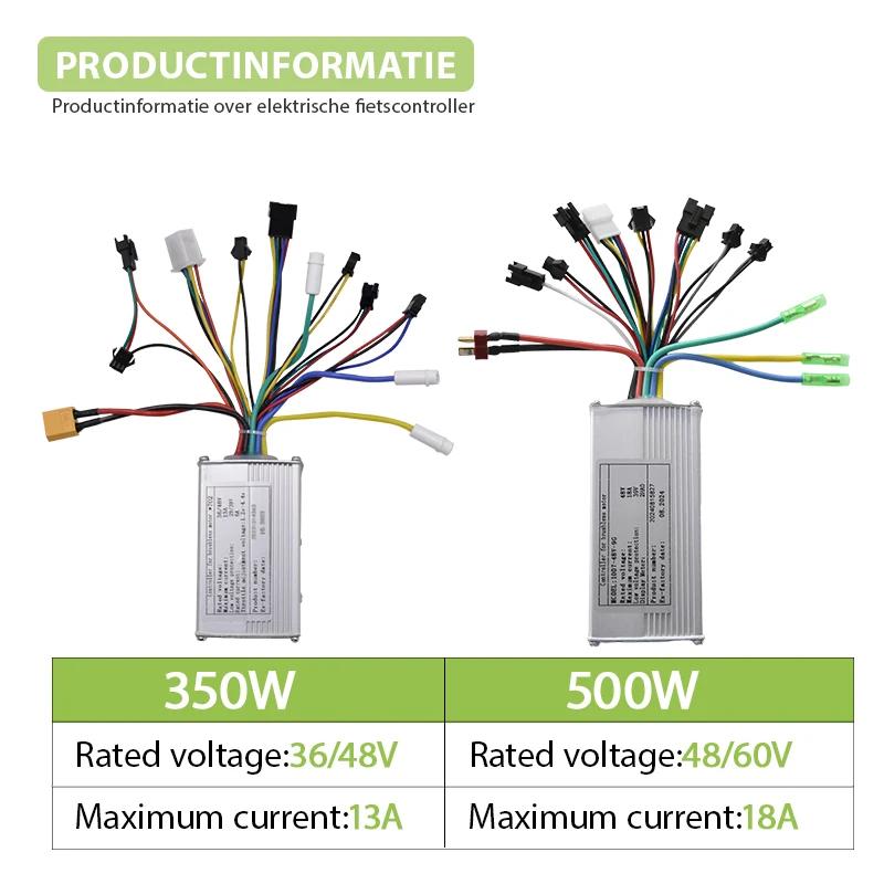 Contrôleur électrique sans balais 350W 500W 800W 36V 48V, pour vélo électrique, Scooter, vélo électr