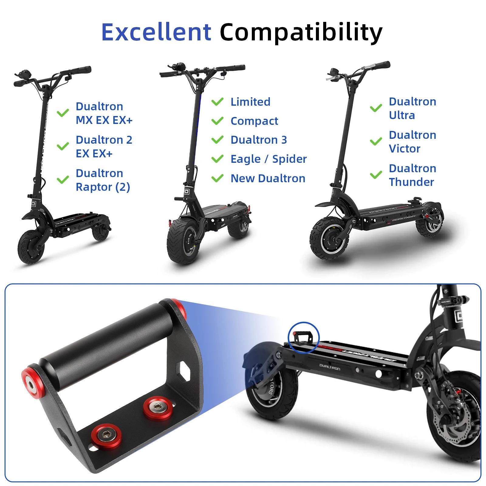Ulip – barre de levage en Aluminium, Kit de poignée pour Scooter électrique Dualtron Victor Thunder