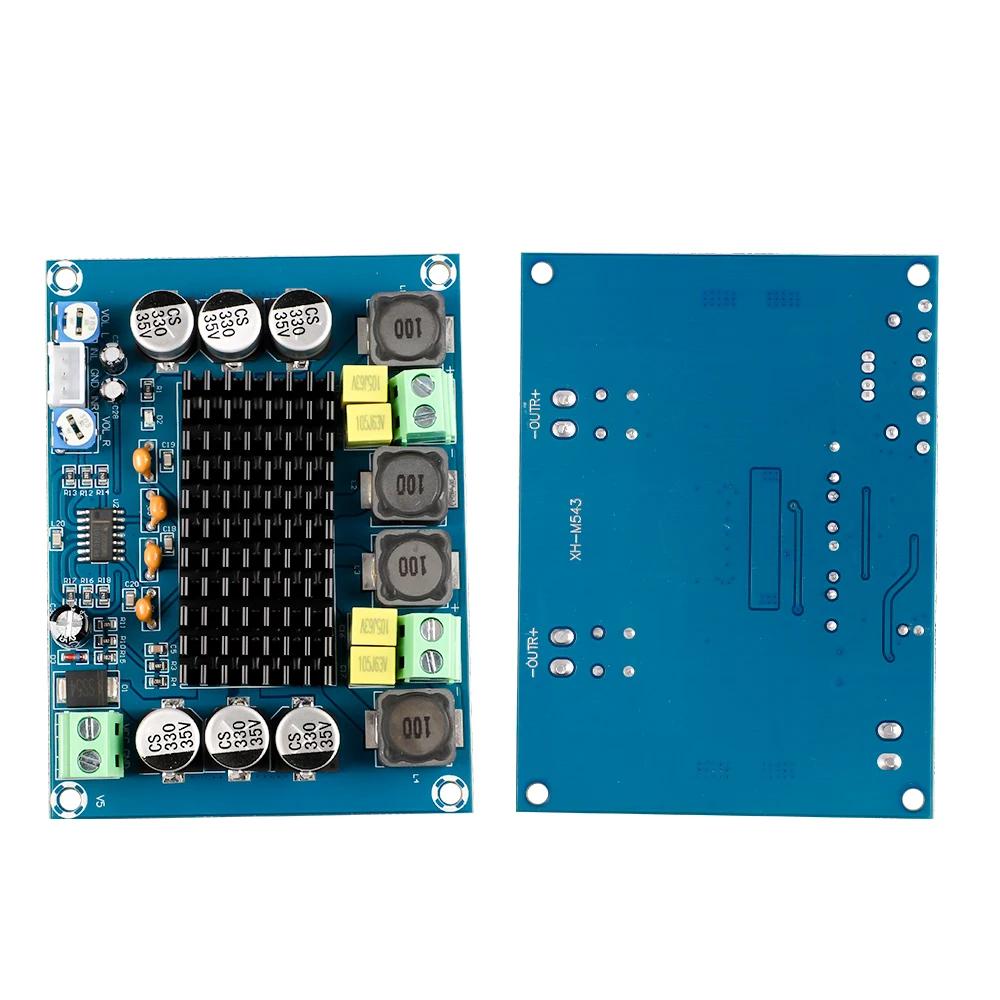 1 pièces DC12-26V 2*120W double canal numérique stéréo carte amplificateur de puissance Audio haute