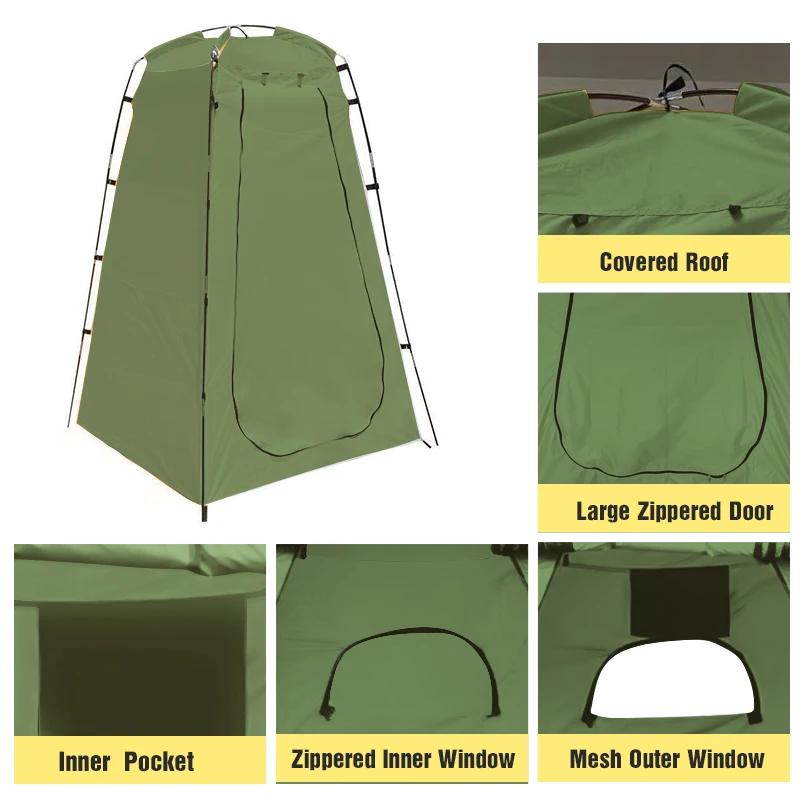 Westtune – tente de douche Portable, imperméable, pour l'extérieur, pour vestiaire, Camping, randonn