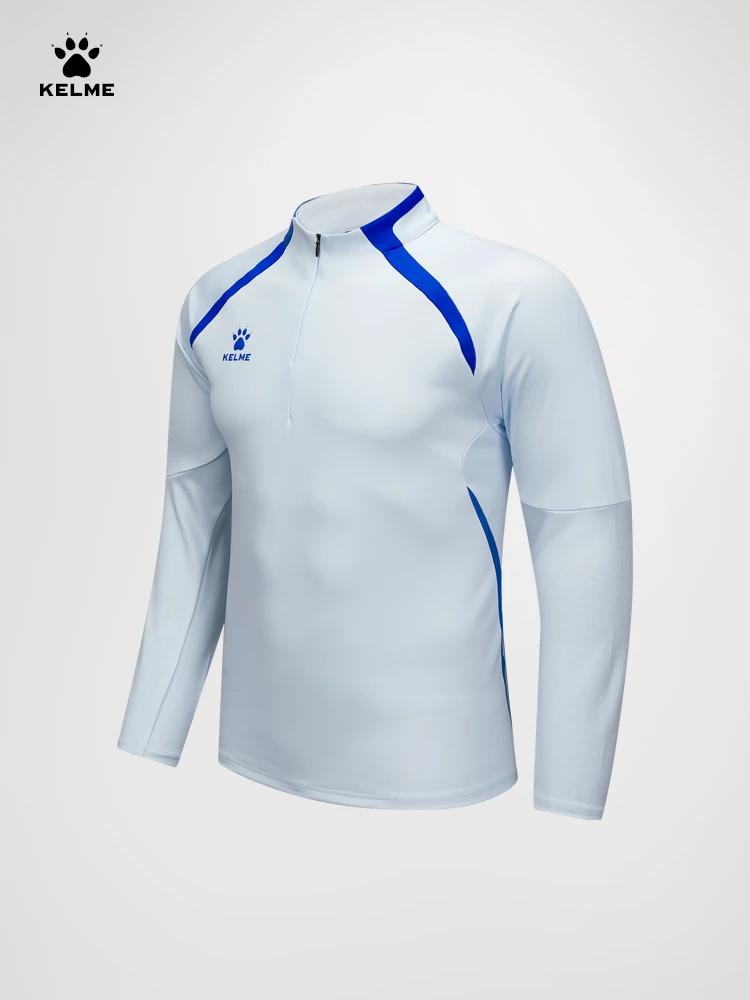 Kelme-Sweat-shirt à manches longues pour homme, sweat-shirt de sport, sweat à capuche d'entraînement