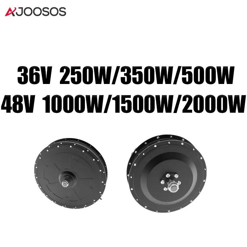 Moteur de moyeu de vélo électrique 36V 48V 250W 350W 500W 1500W 2000W 20 24 26 27.5 28 29 pouces 700