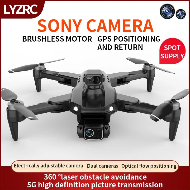 LYZRC L900 PRO MAX Drone 4K professionnel HD double caméra GPS Dron moteur sans brosse FPV quadrirot