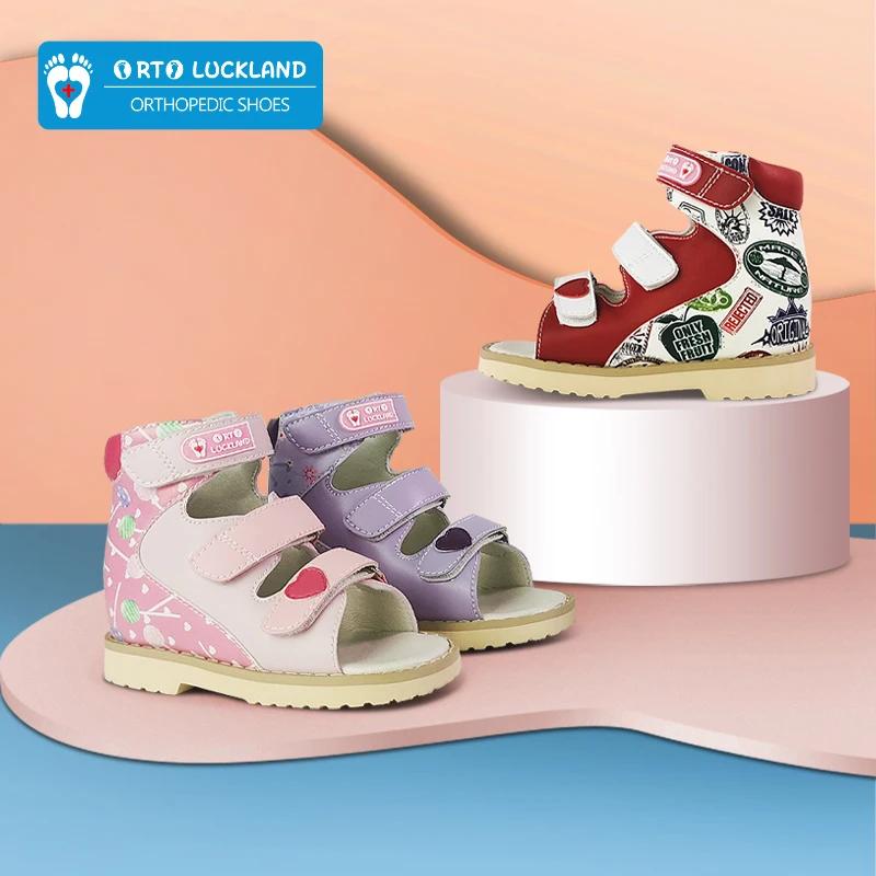 Informations sur Uckland-Sandales d'été pour filles, chaussures Orth4WD pour enfants, style coréen,