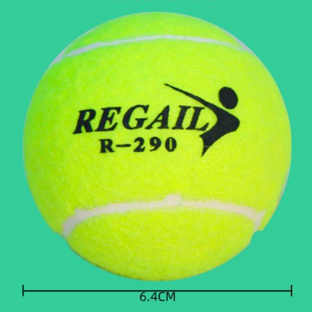 Balles de Tennis à rebond élevé, entraînement pour chiens, morsure, 6.4CM, caoutchouc élastique, bal