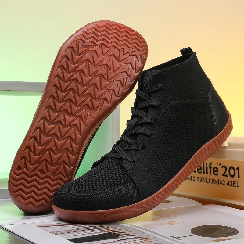 Chaussures minimalistes pieds nus marche hommes femmes - Semelle ontariDstress large