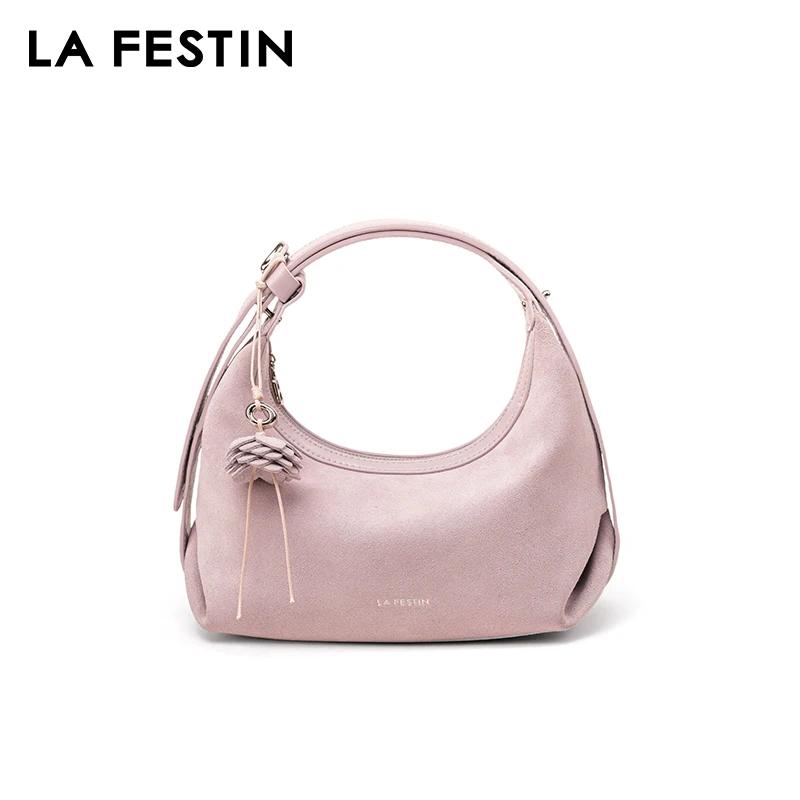 LA FESTIN Original sac à main femmes nouveaux sacs à bandoulière mode demi-lune sac à bandoulière ma