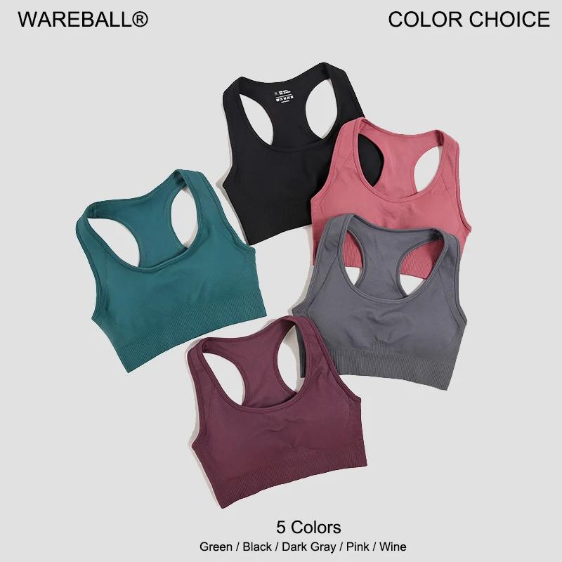 WAREBALL débardeur femmes femme gymnastique Yoga soutien-gorge rembourré soutien-gorge de sport amov
