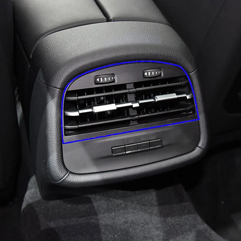 Panneau de couverture de sortie de Grille de ventilation de climatiseur de Console arrière de voitur