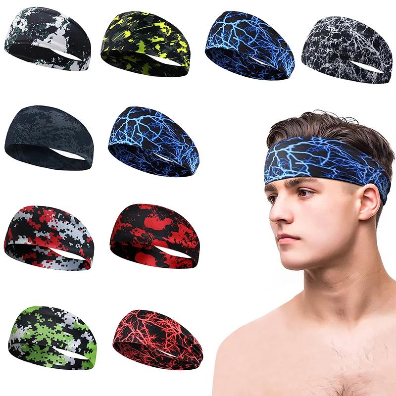 Bandeau sport anti-transpiration unisexe pour fitness, course et yoga - Absorption optimale des cheveux