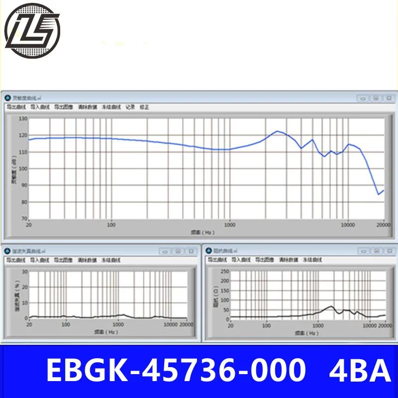 LS EBGk-45736 4BA composite Oeuvre toutes les fréquences unité de fer mobile casque haut-parleurs ré